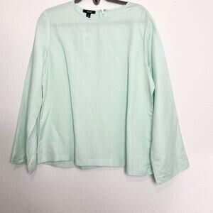 Alfani Womens Crew Neck Short Sleeve Top size large